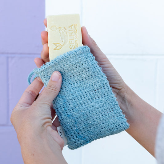 Selkia Eco-Friendly Soap Sock - Gentle Exfoliation and Skin Renewal